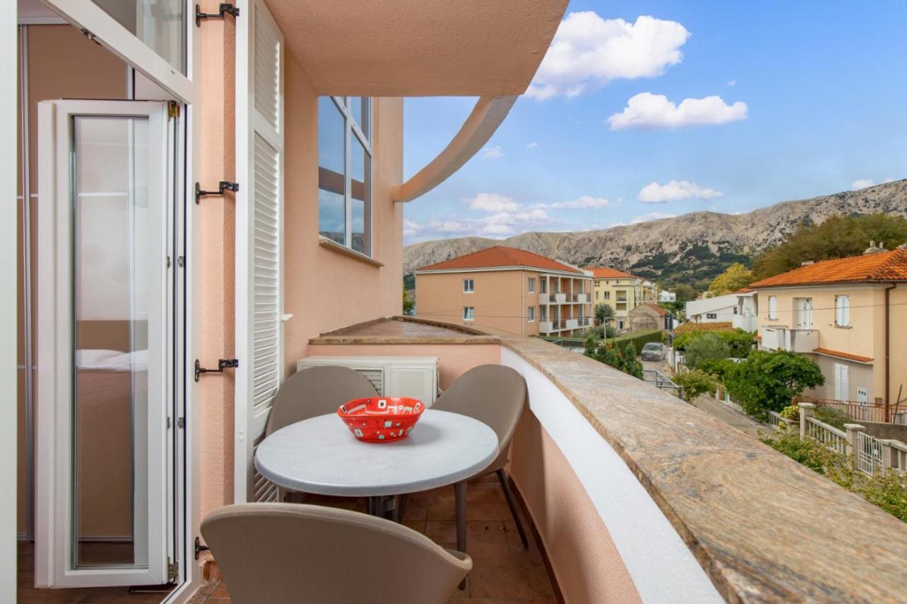 Apartments Eda Baška Eksteriør billede