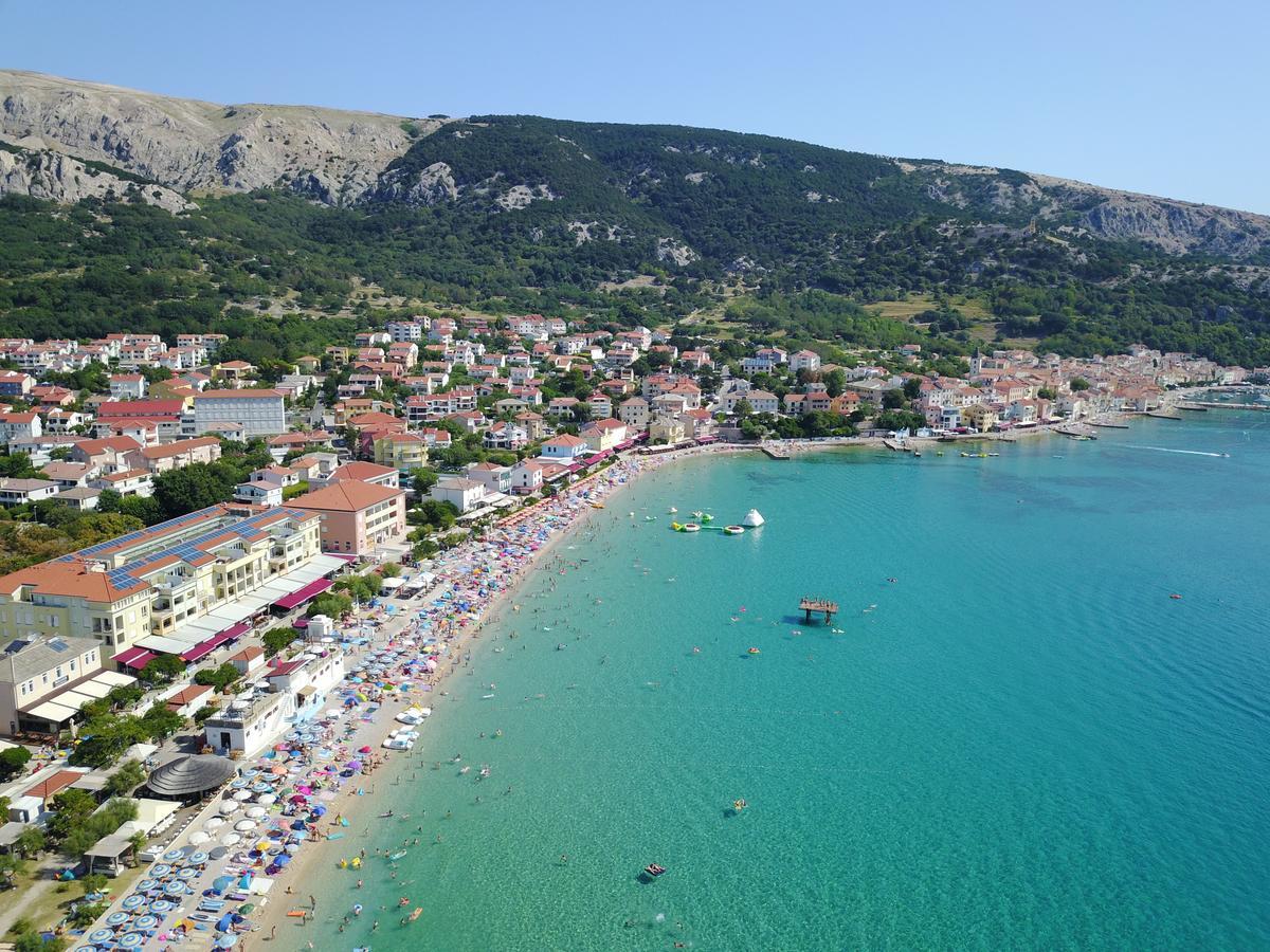 Apartments Eda Baška Eksteriør billede